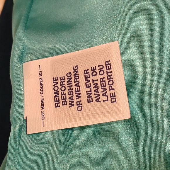 Gap Peacock Blue Velvet Preppy Blazer- Sz. 4 - Picture 10 of 13